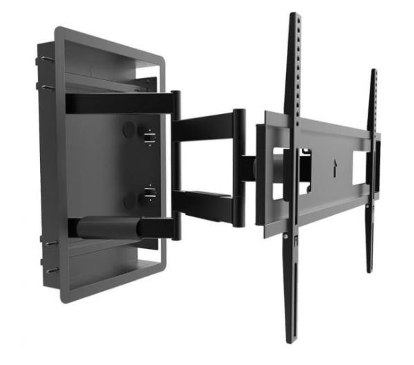 Kanto R500 Recessed Full Motion TV Wall Mount | 46–80"